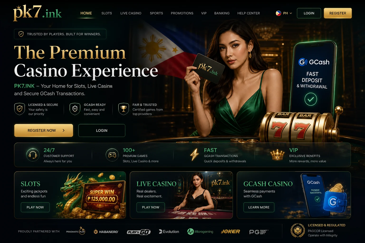 pk7.ink Home | Online Casino Philippines, GCash Casino, Slots, Live Casino 55 pk7 home 2